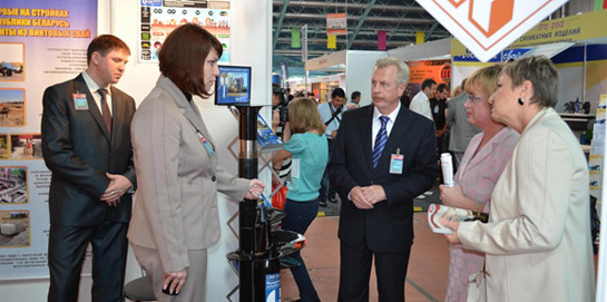 Винтовые сваи СВФ Группы в Беларуссии на выставке Будпрагресс 2012